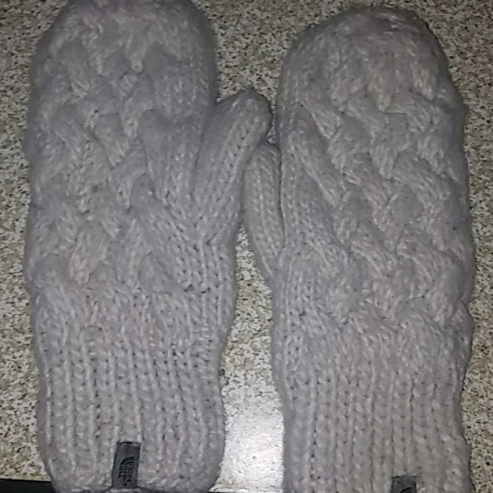 The North face mittens